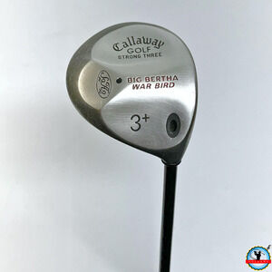 Callaway Big Bertha S2H2 Strong 3+ Wood RCH 96 Firm-Flex Graphite Shaft RH 43"